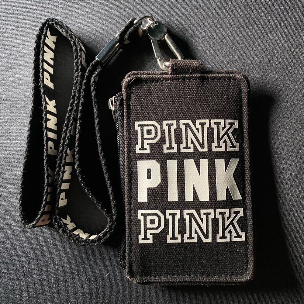 VS Pink ID Card Holder